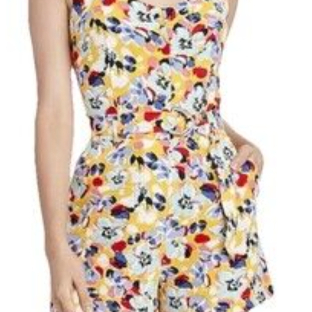 BCBGeneration Multicolor Abstract Dress